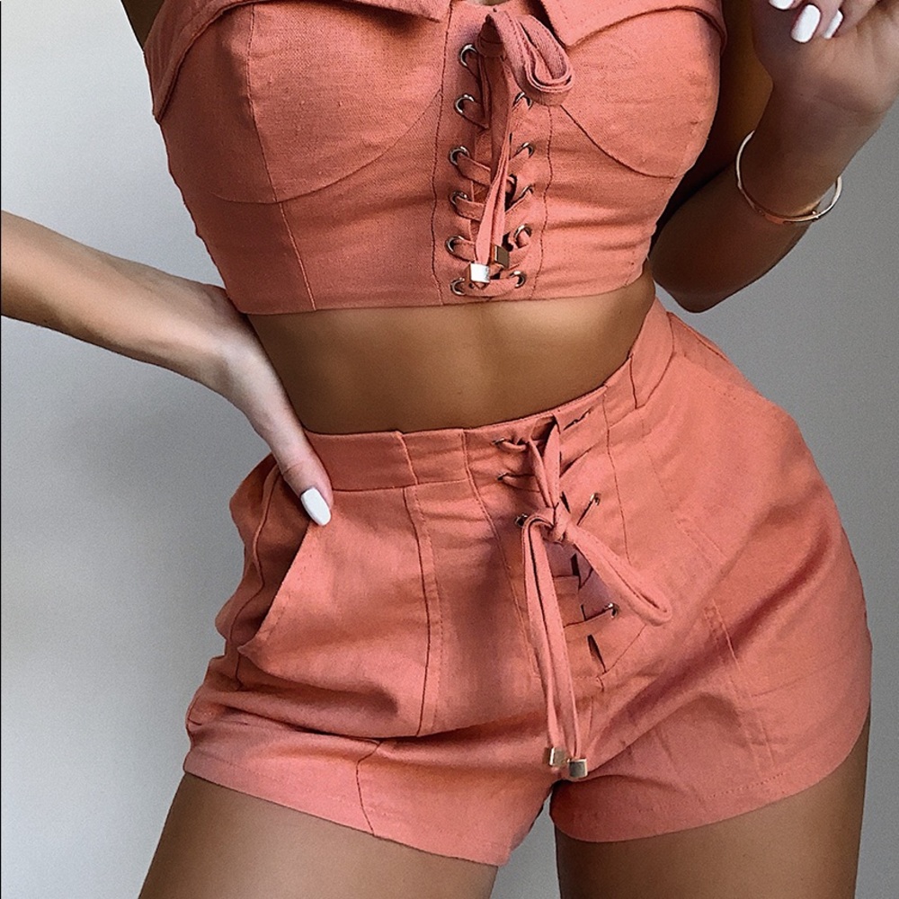 Runaway the Label knit shorts